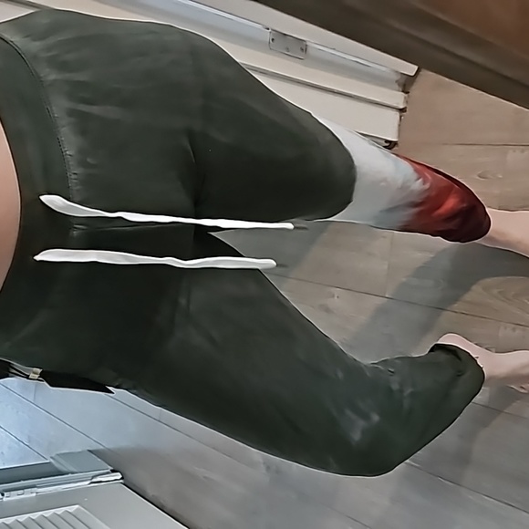 NWT PJ Salvage Womens Mountain Bound Pajama Pants Tie Dye Jogger Olive Green XS - Picture 5 of 10